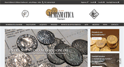 Desktop Screenshot of numismaticaranieri.com