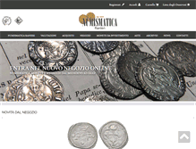 Tablet Screenshot of numismaticaranieri.com